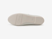 plain flat pattern / WHITE