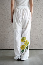 vintage lace pants blue chamomile