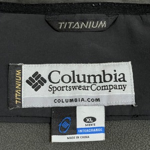 Columbia 90s アウター TITANIUM ジャケット ジャンパー ブルゾン ラグラン フルジップ ジップアップ  撥水 XL ビッグサイズ アウトドア コロンビア US古着