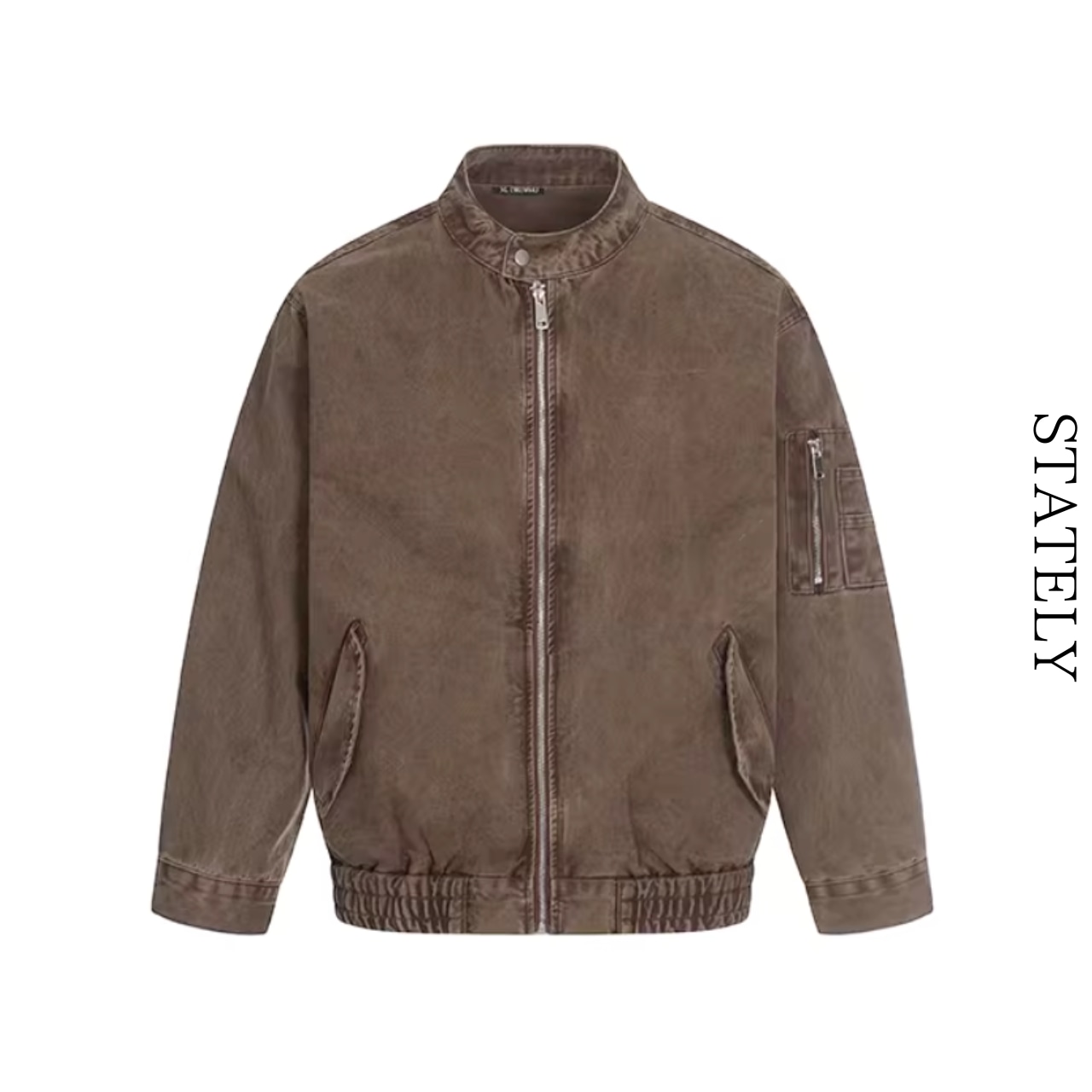 Vintage Washed ライダースブルゾン/2color_O87・画像10