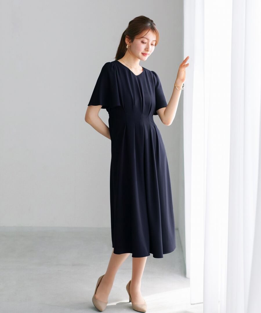 ラクして整うカセット服 】 さらさらオックス・タックワンピース