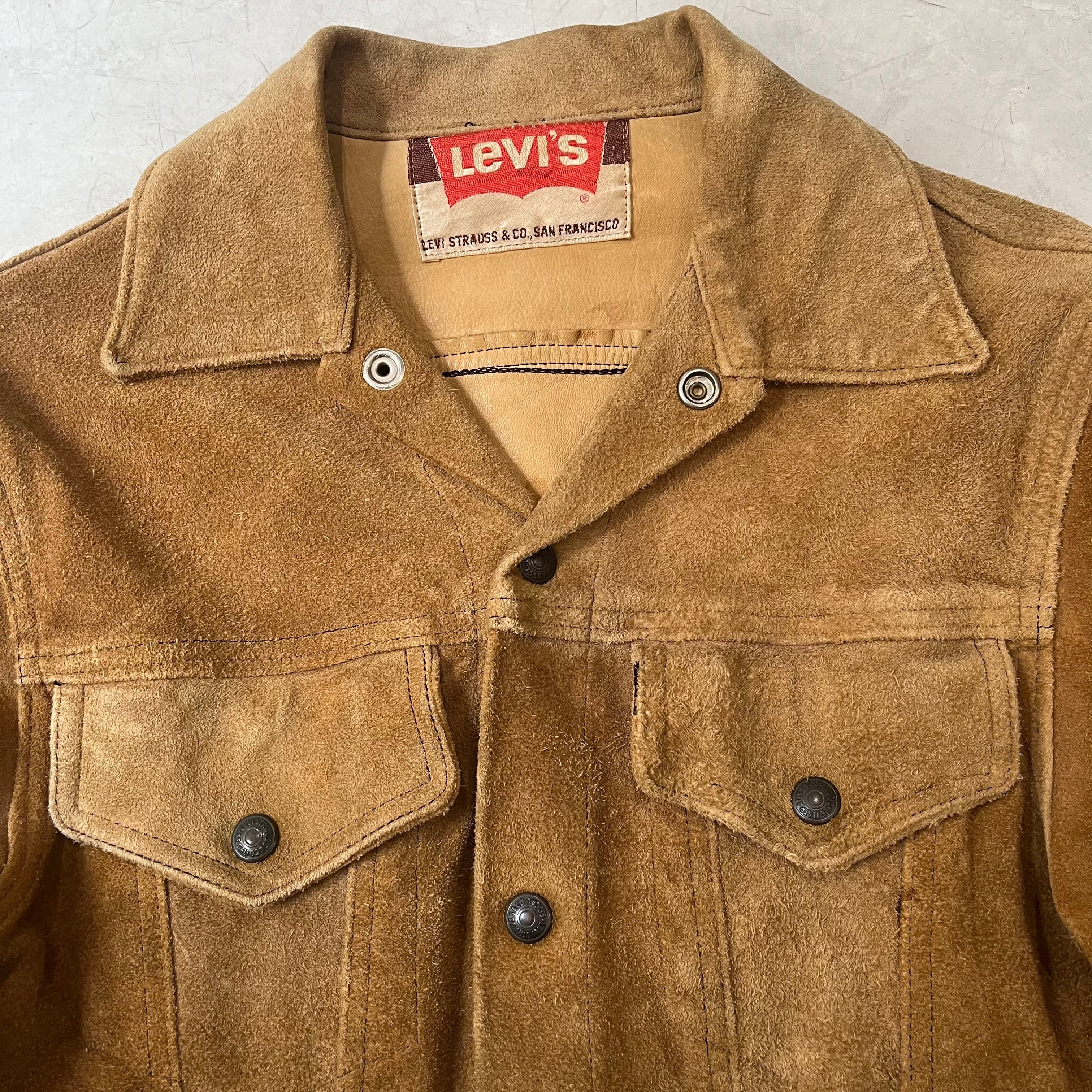 bigeのタグは欠損でしょうか60s 70s Levi's  Suede Jacket