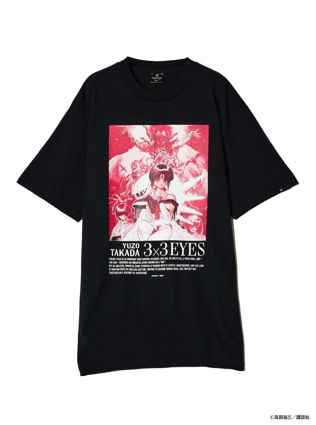 3×3EYES」T-Shirt／ Crimson | Number Rock