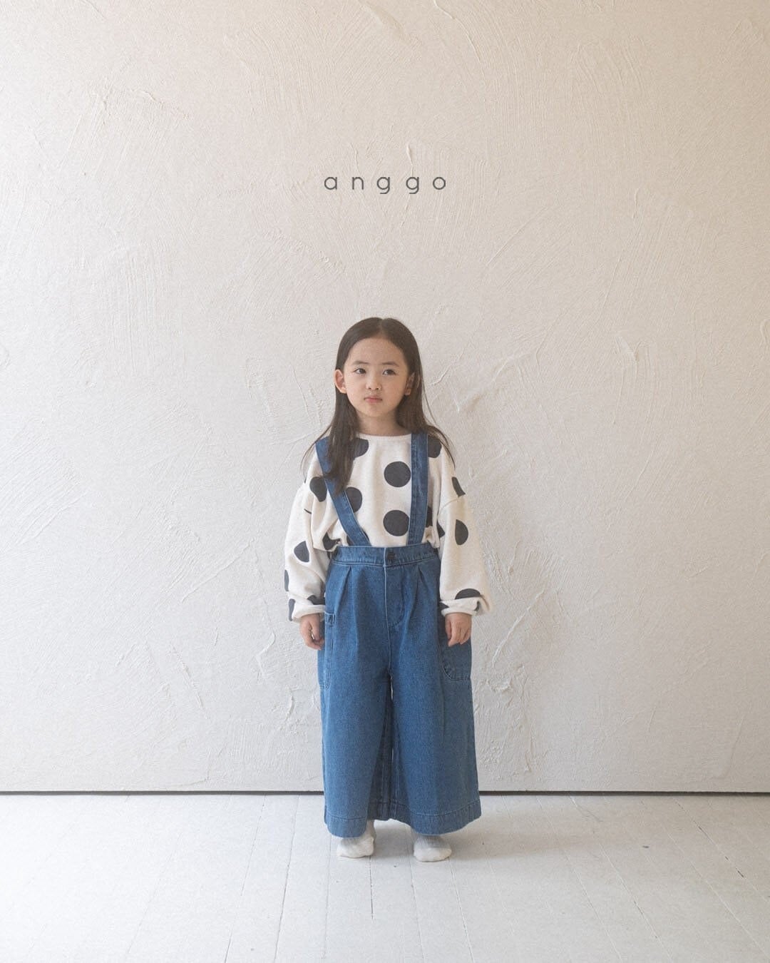 【即納】suspender denim/ anggo