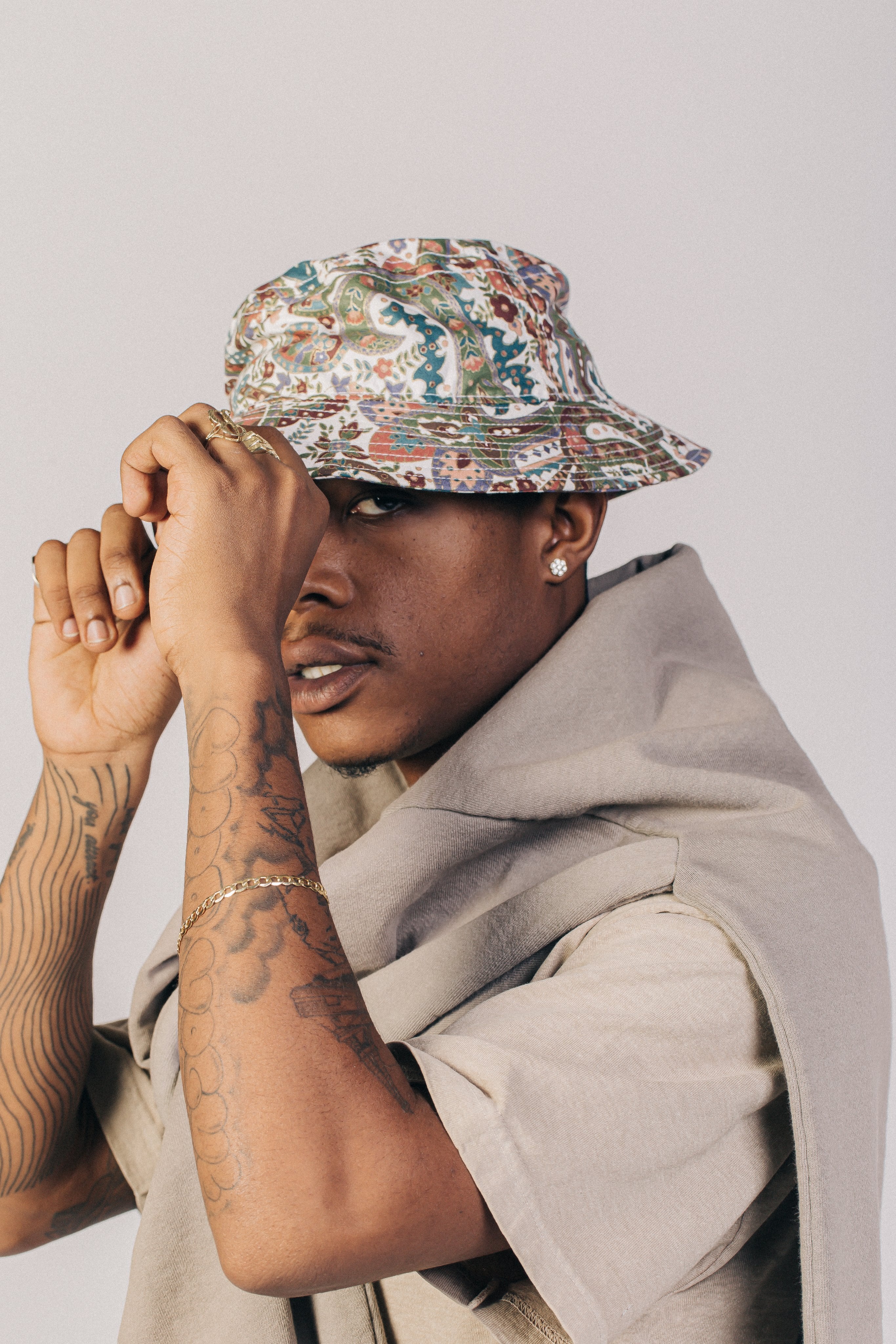 BRICKS & WOOD | Tropical Paisley Bucket Hat | ALL GOOD STORE