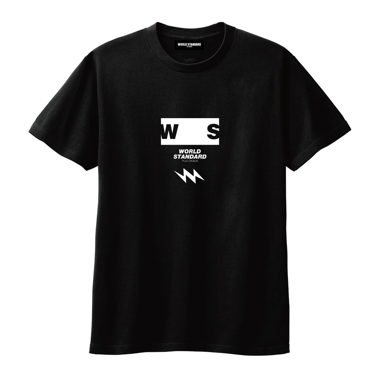 WORLD STANDARD/クルーネックプリントTシャツ/WSHT-036