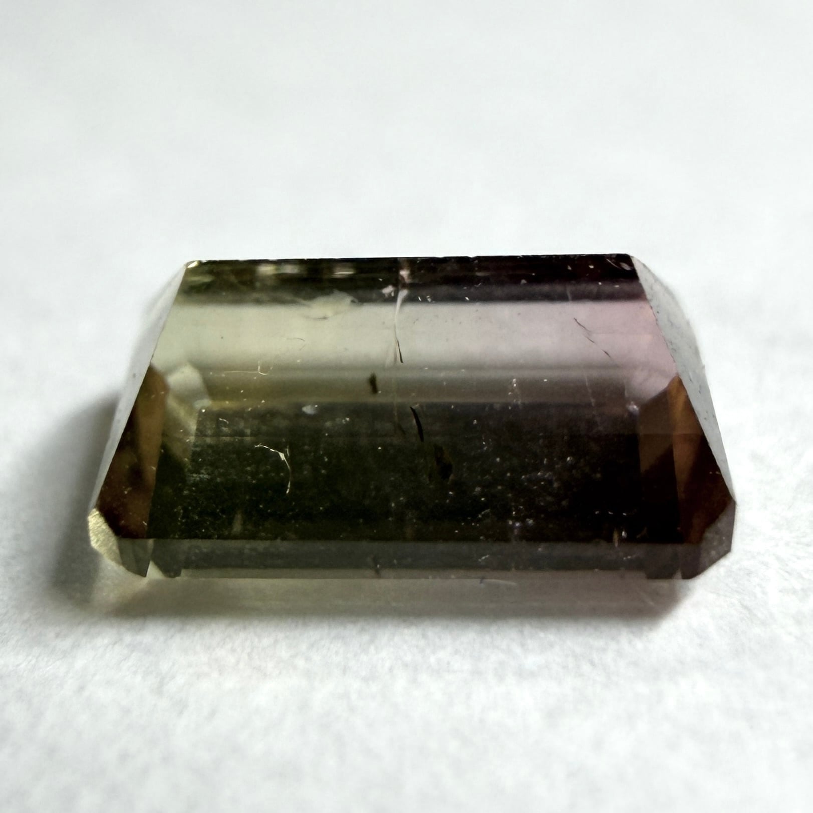 A614 天然バイカラートルマリン 0.620ct | Petal Gem