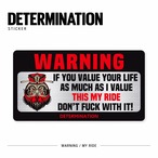 閻王 Warning  Sticker【Car】
