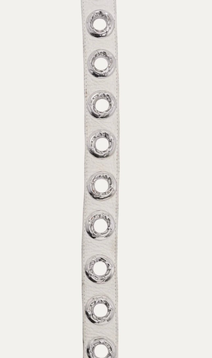 CHROME HEARTS クロムハーツ アメリカ国旗 バックル付き グロメット