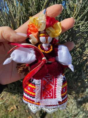 UA.Designer手作りモタンカ（ウクライナの御守り）