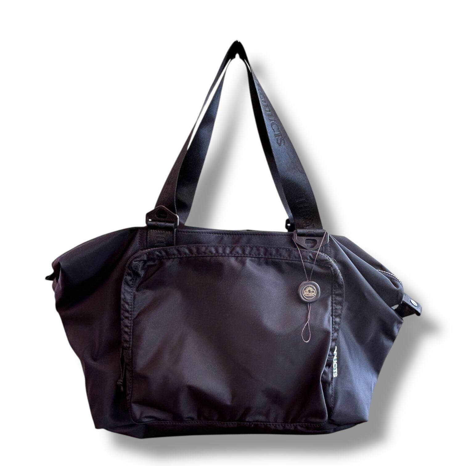 NYLON TWILL SHOULDER BAG-Black〖THEATER PRODUCTS〗/ナイロンツイルショルダーバッグ-シアタープロダクツ