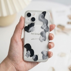 【受注制作】monotone ニュアンススマホケース｜iPhone・android全機種対応