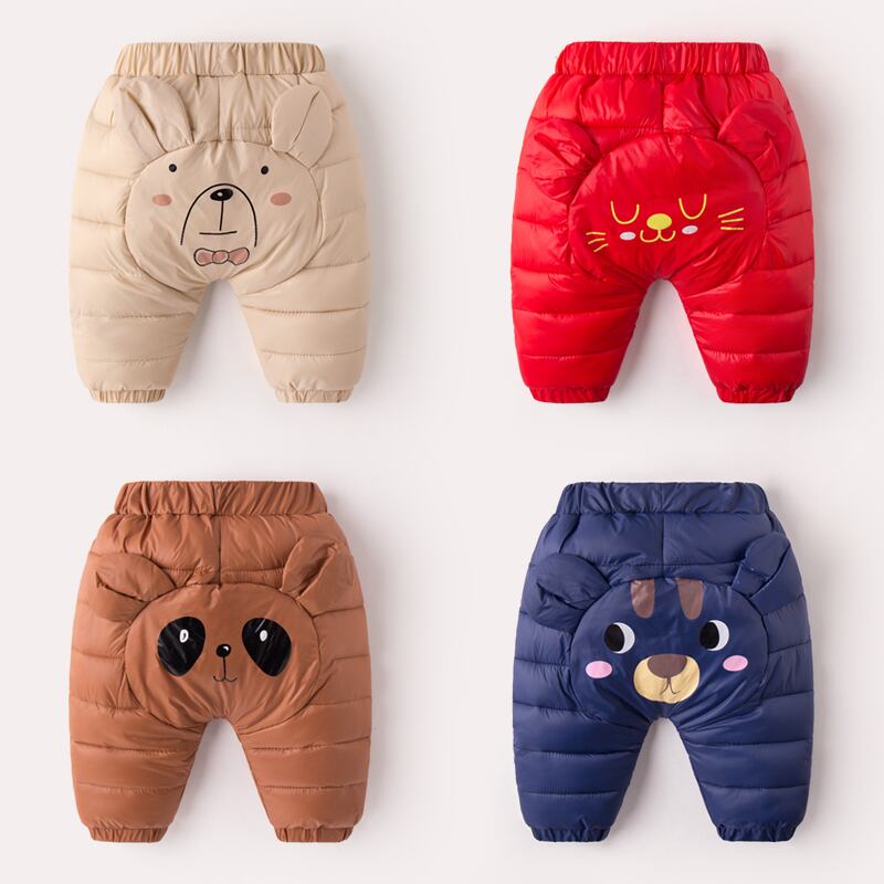 赤ちゃんの冬のズボン、厚く暖かいパンツ、秋と冬、アウターウェア、赤ちゃんプラスベルベットパンツ、新しいエインスタイルの冬の服の男性 Duduベイビー85753125610