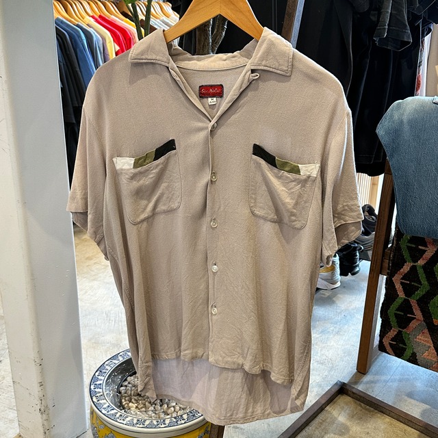 1950s SAM MARTIN'S S/S RAYON SHIRT