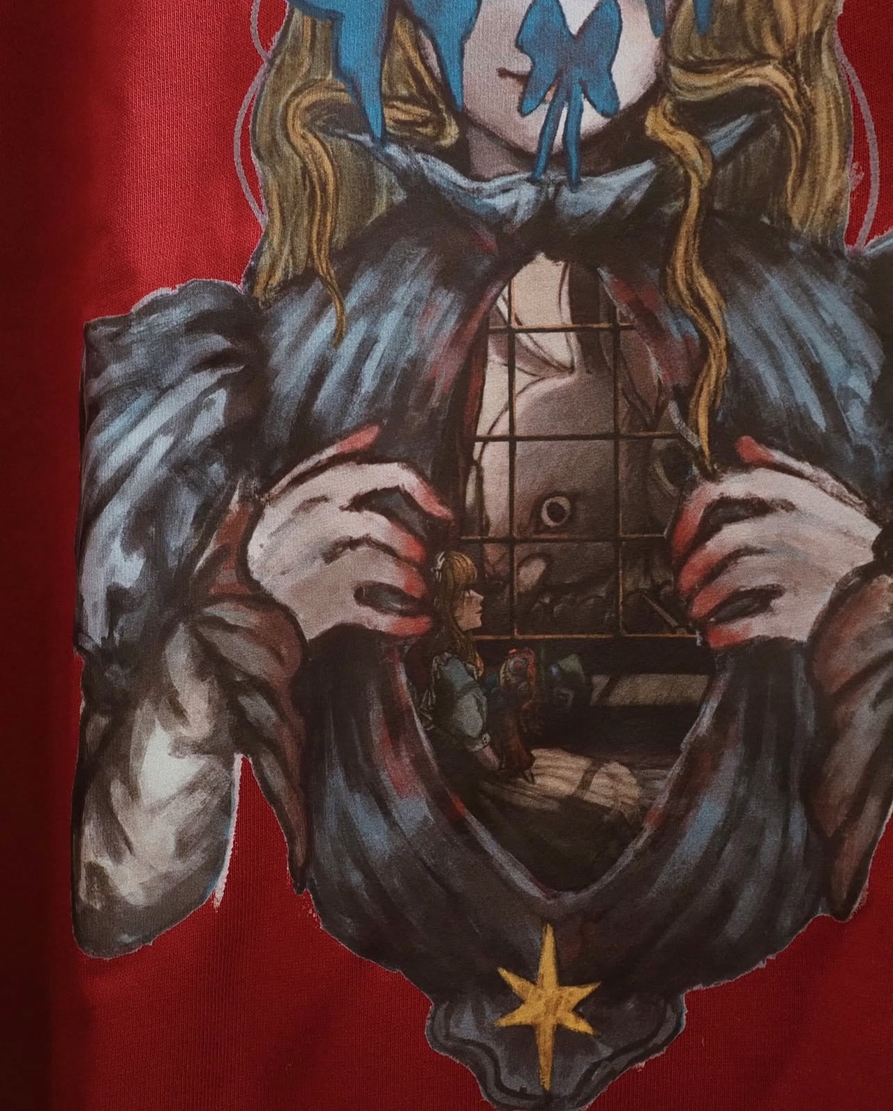 月の国のアリス　両面スウェット