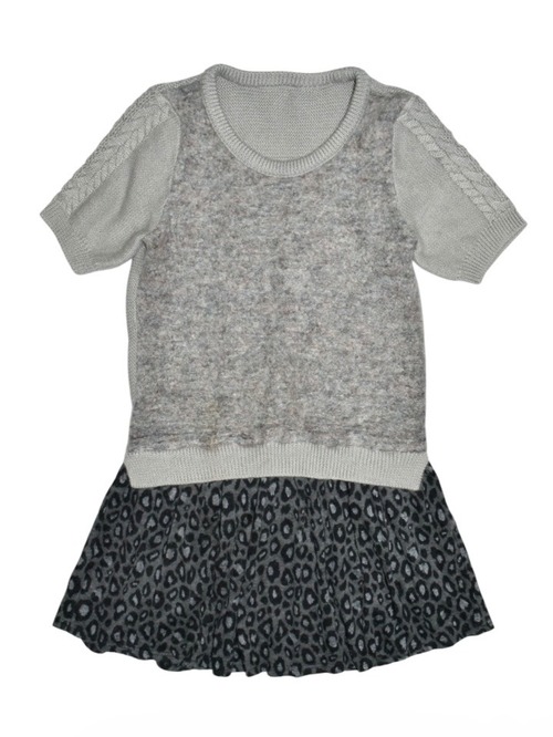 DoReMi Unique Series – Knit Leopard Dress