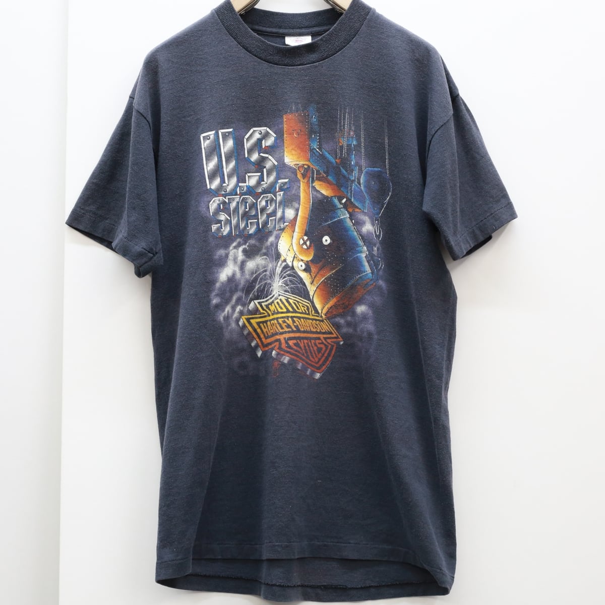 80s ヴィンテージ HARLEY DAVIDSON Tシャツ ハーレー XL