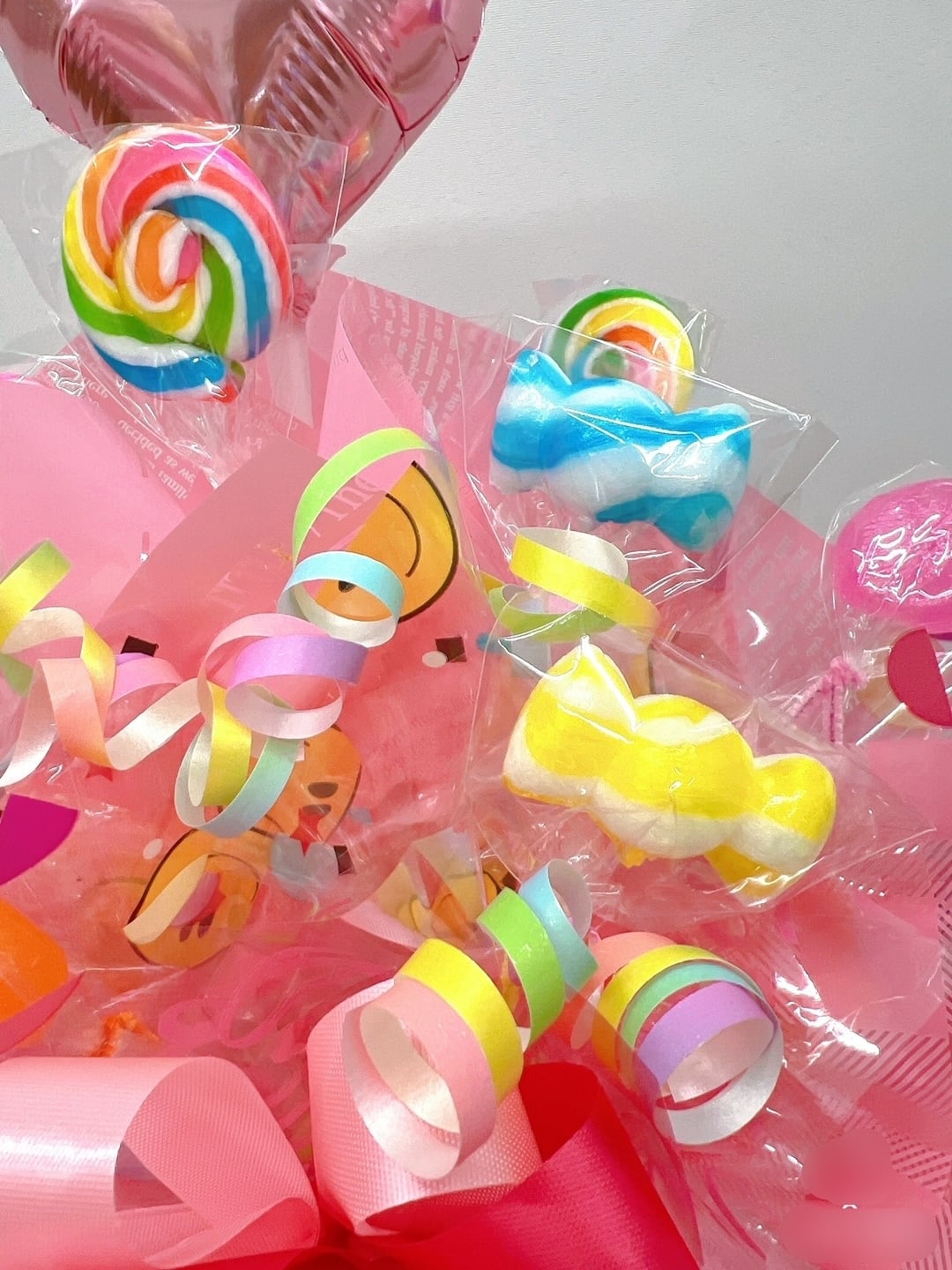 キャンディブーケ ギフト 誕生日 バルーンギフト お祝い【メッセージ