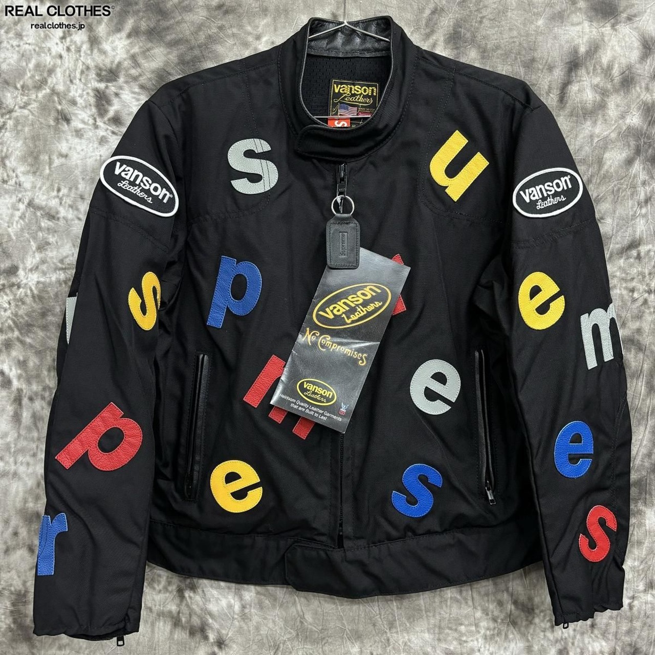 Supreme×Vanson/シュプリーム×バンソン【20SS】Leathers Letters  