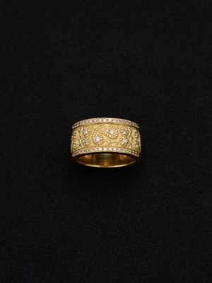 Paisley Band Ring