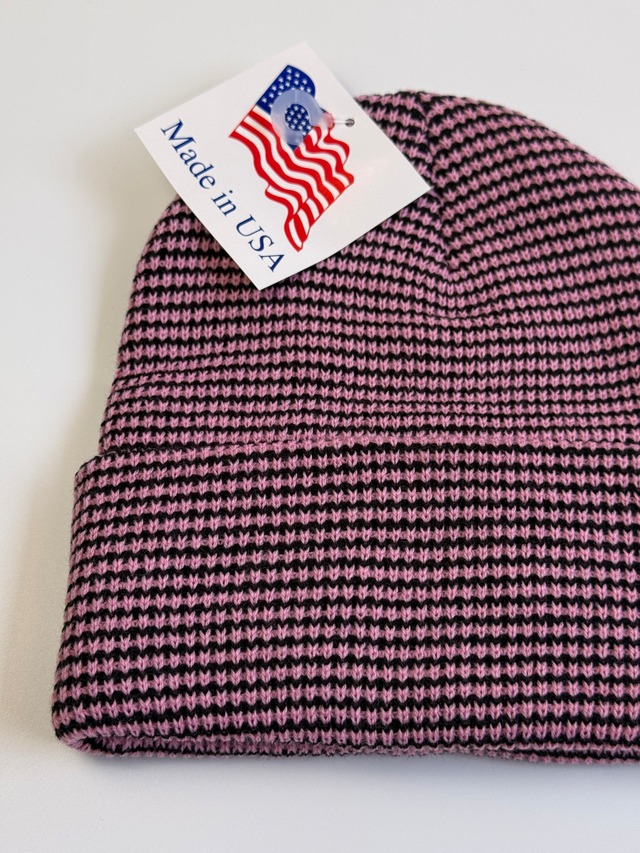 USA製 Acrylic Striped Beanie made in USA