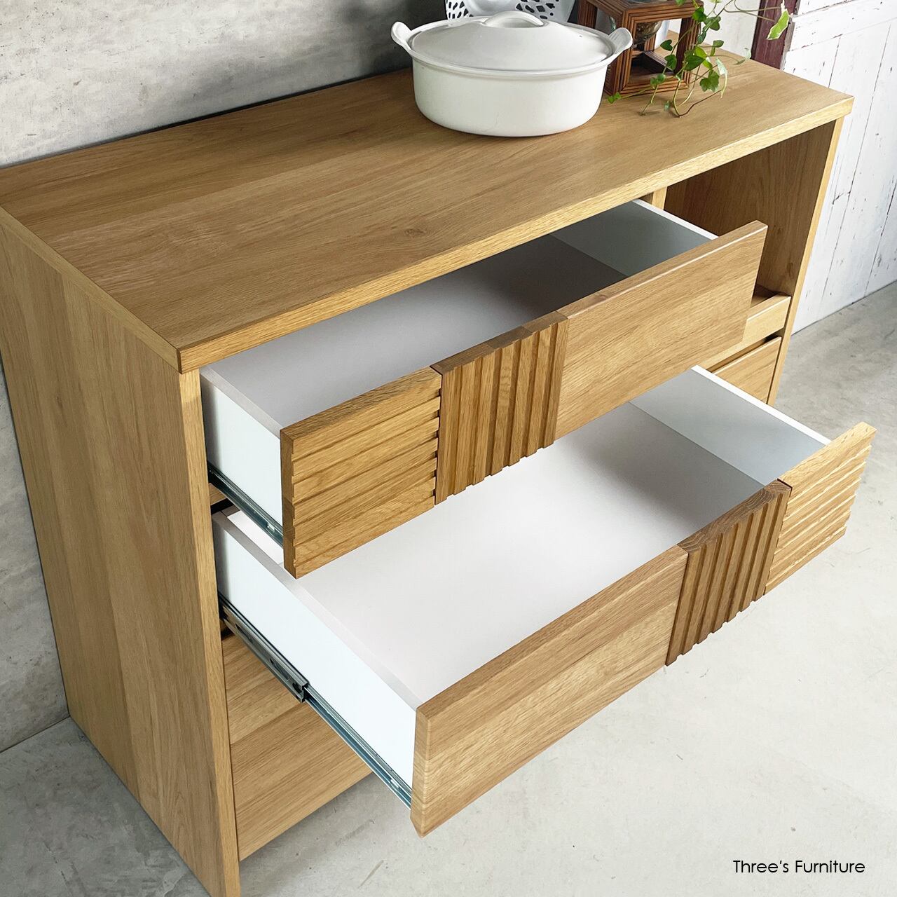 キッチンカウンター MI-CT105 | スリーズファニチャー