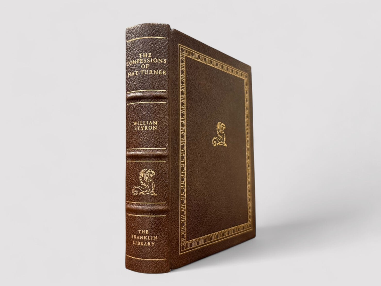 【SFL037】【THE FRANKLIN LIBRARY】【LIMITED EDITION】The Confessions of Nat Turner(1976) /William Styron