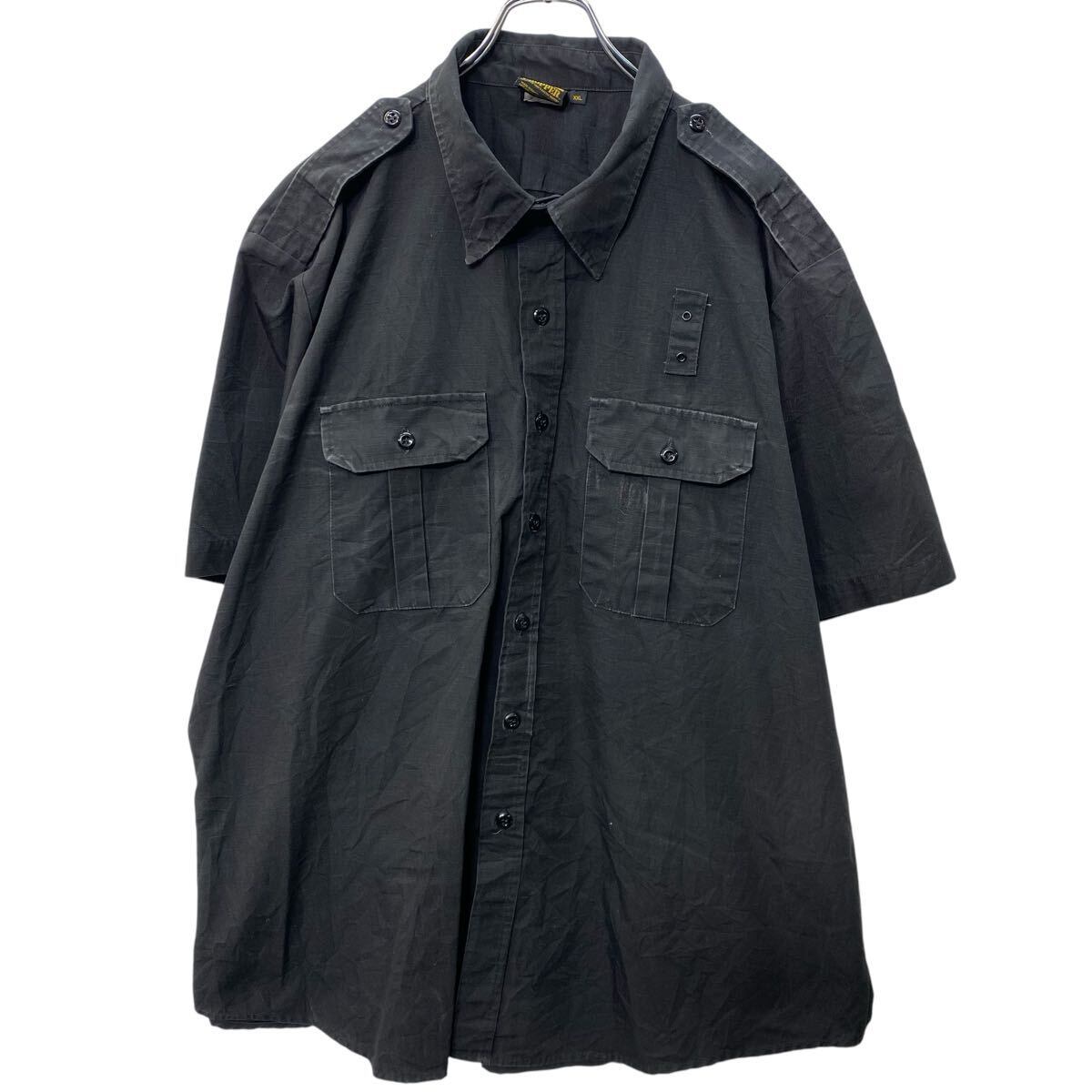 PROPPER ミリタリーシャツ 2XL ブラック プロッパー エポレット 