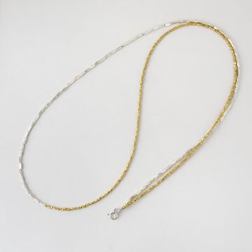 aura ] silver925 fit cine silver snake necklace | PAY ID