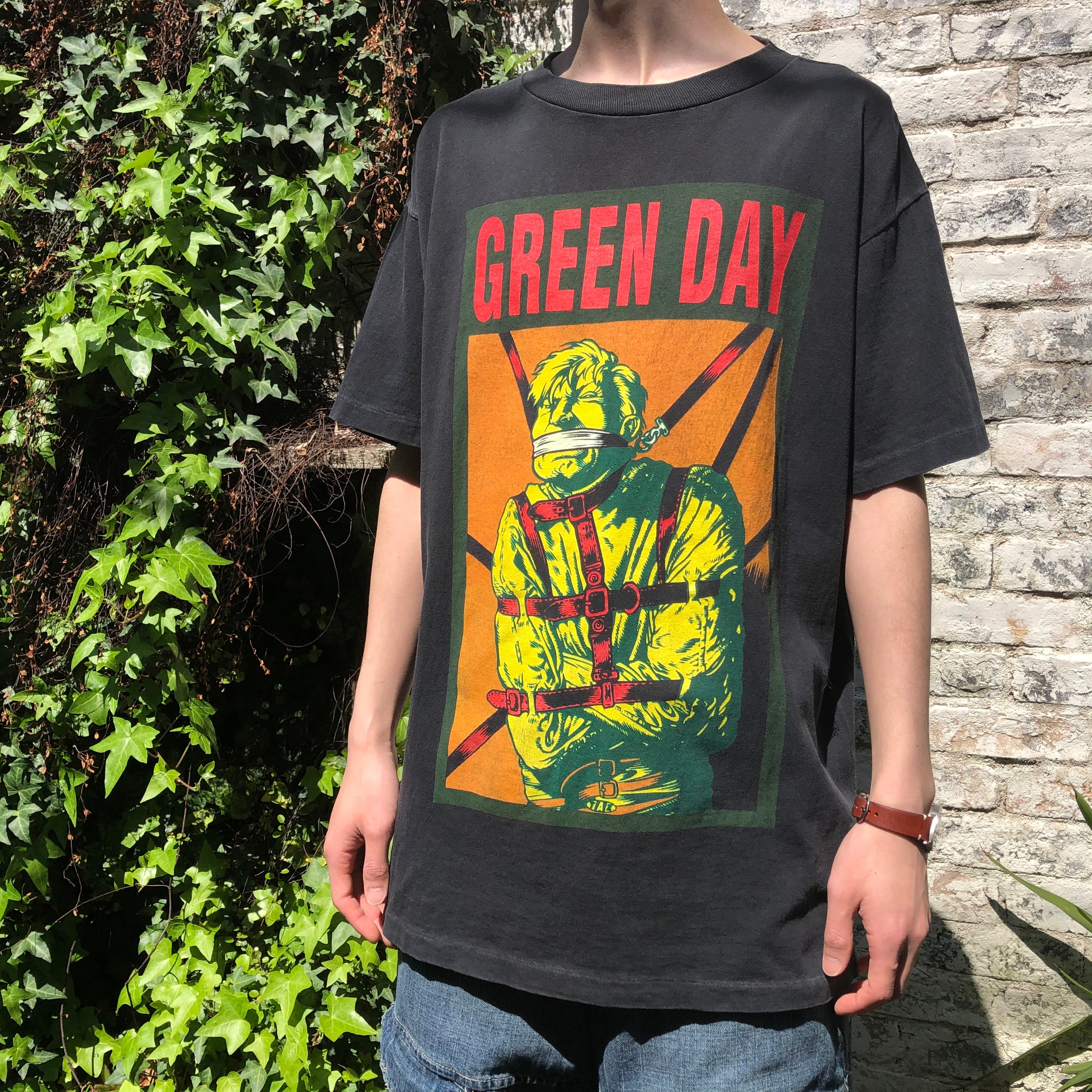 美品 Green Day グリーンデイ Tシャツ 1995年製ヴィンテージレディオヘッド