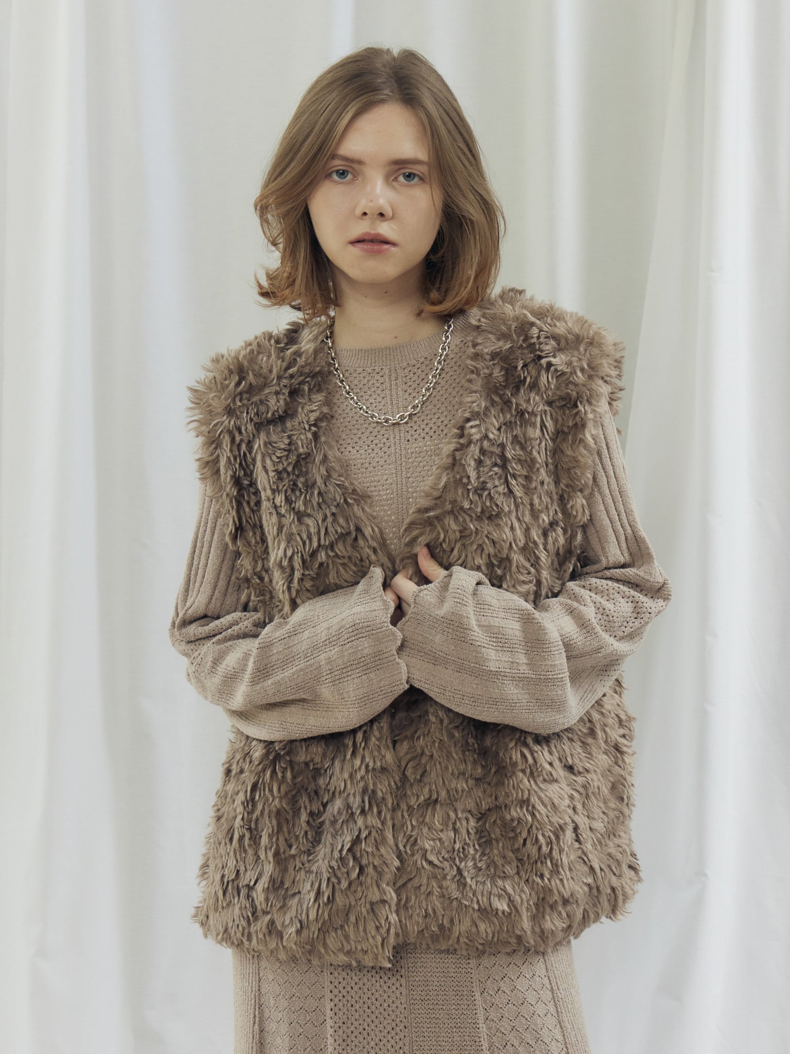 FUR VEST(ファーベスト)【7543067】