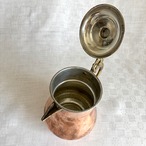 銅製ポット　ジャグ　水差し　蓋付き　12kwec22　