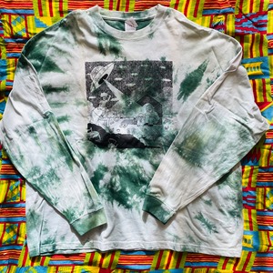 "hua (megumi yamazaki ver)" - tie dye loose fit long sleeve shirt