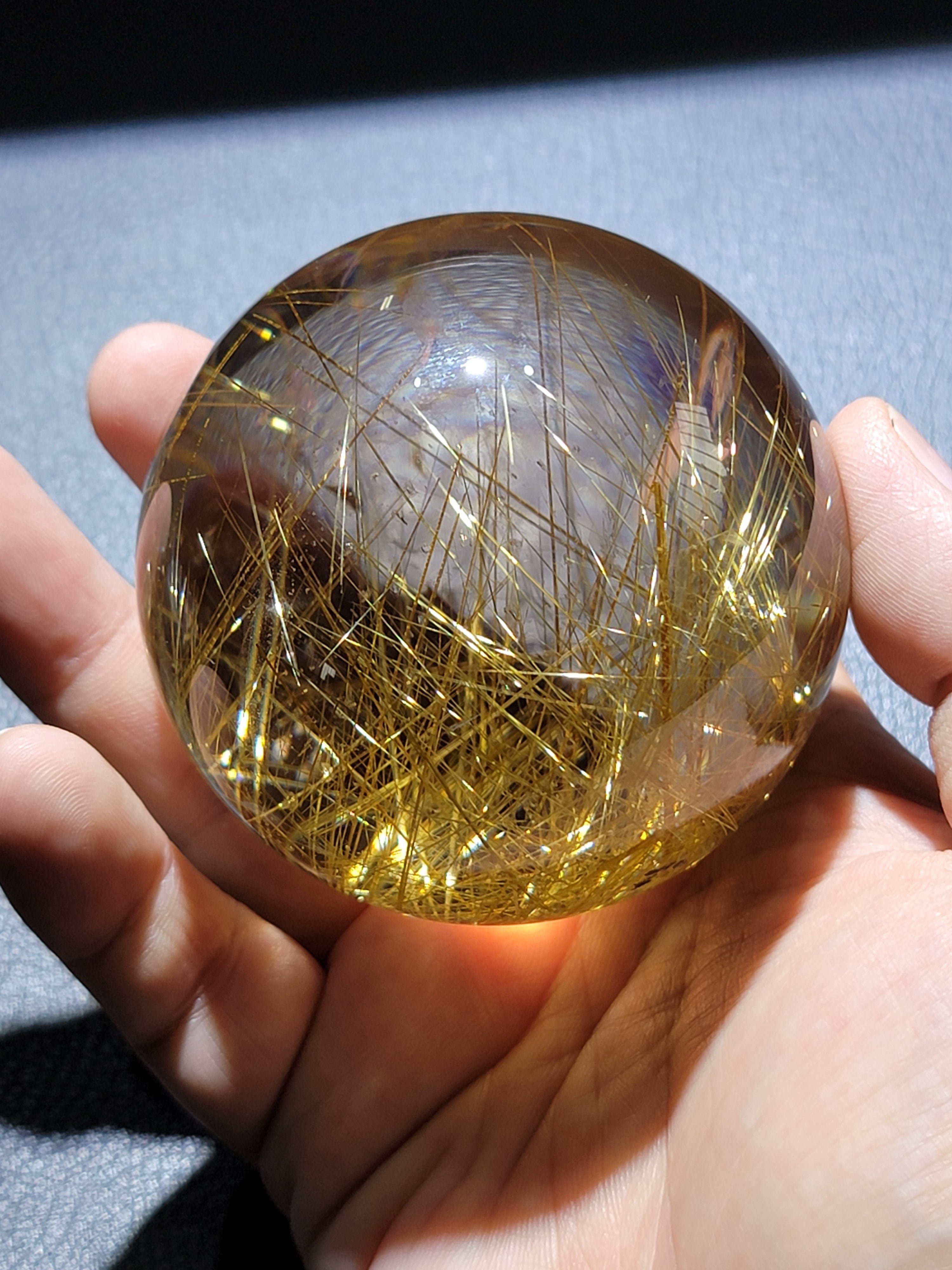 [送料無料][最高級品]　73mmタイチンルチルスフィア