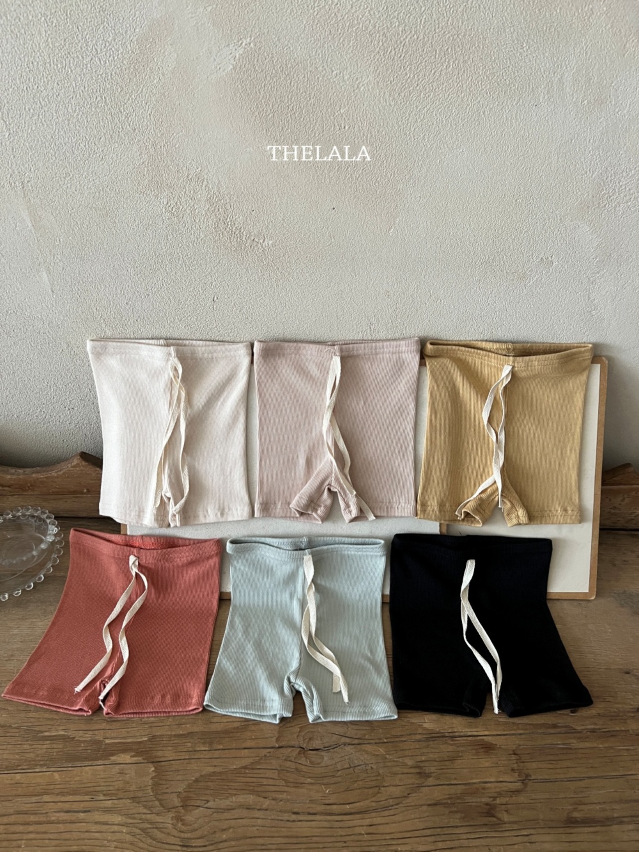 [THELALA] Leggings (5 parts) / [더랄라] 끈레깅스(5부)