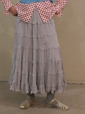 FLUFFY TIERED SKIRT