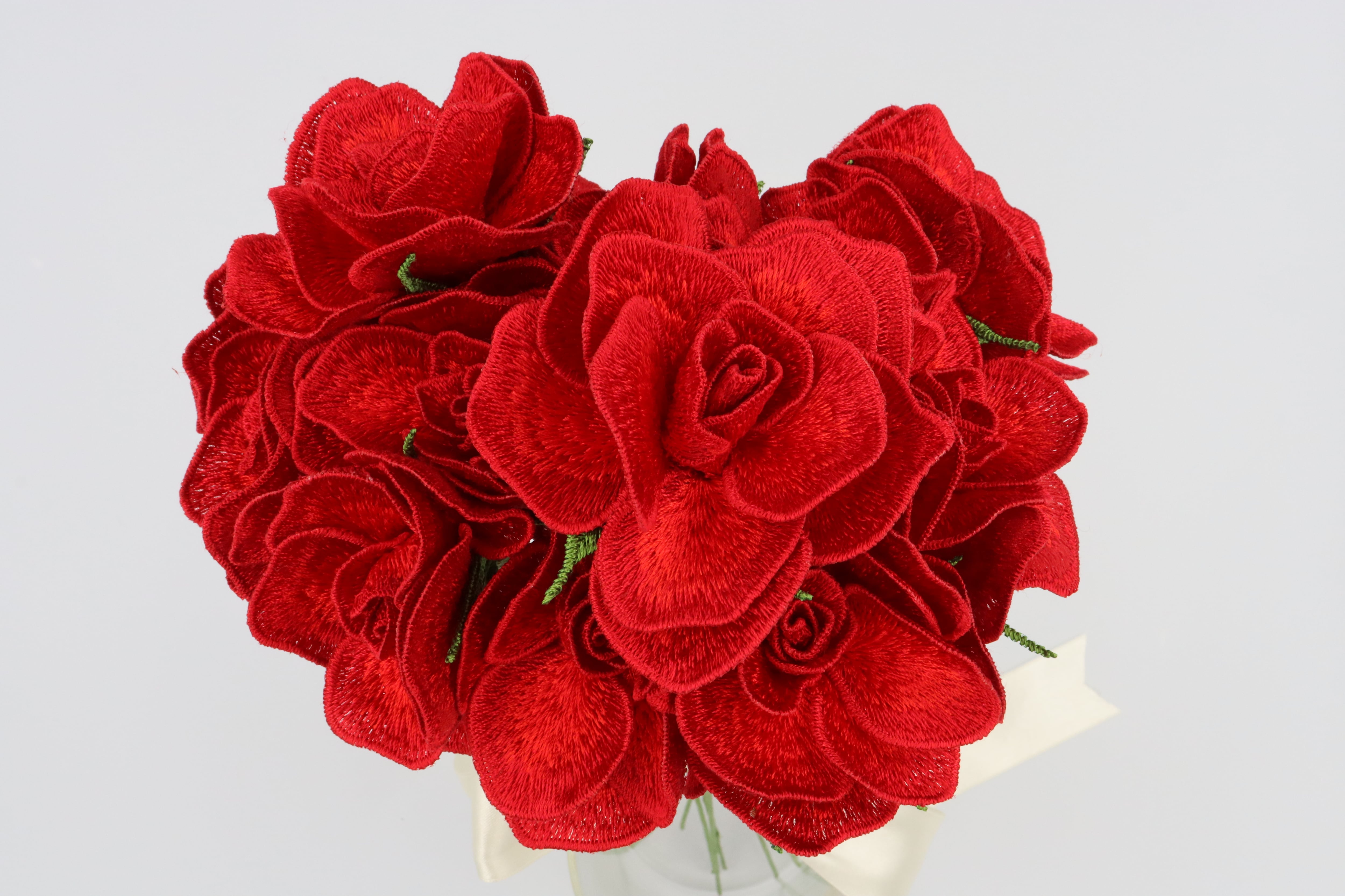 thread flower】ダーズンローズ | 塚野刺繍株式会社