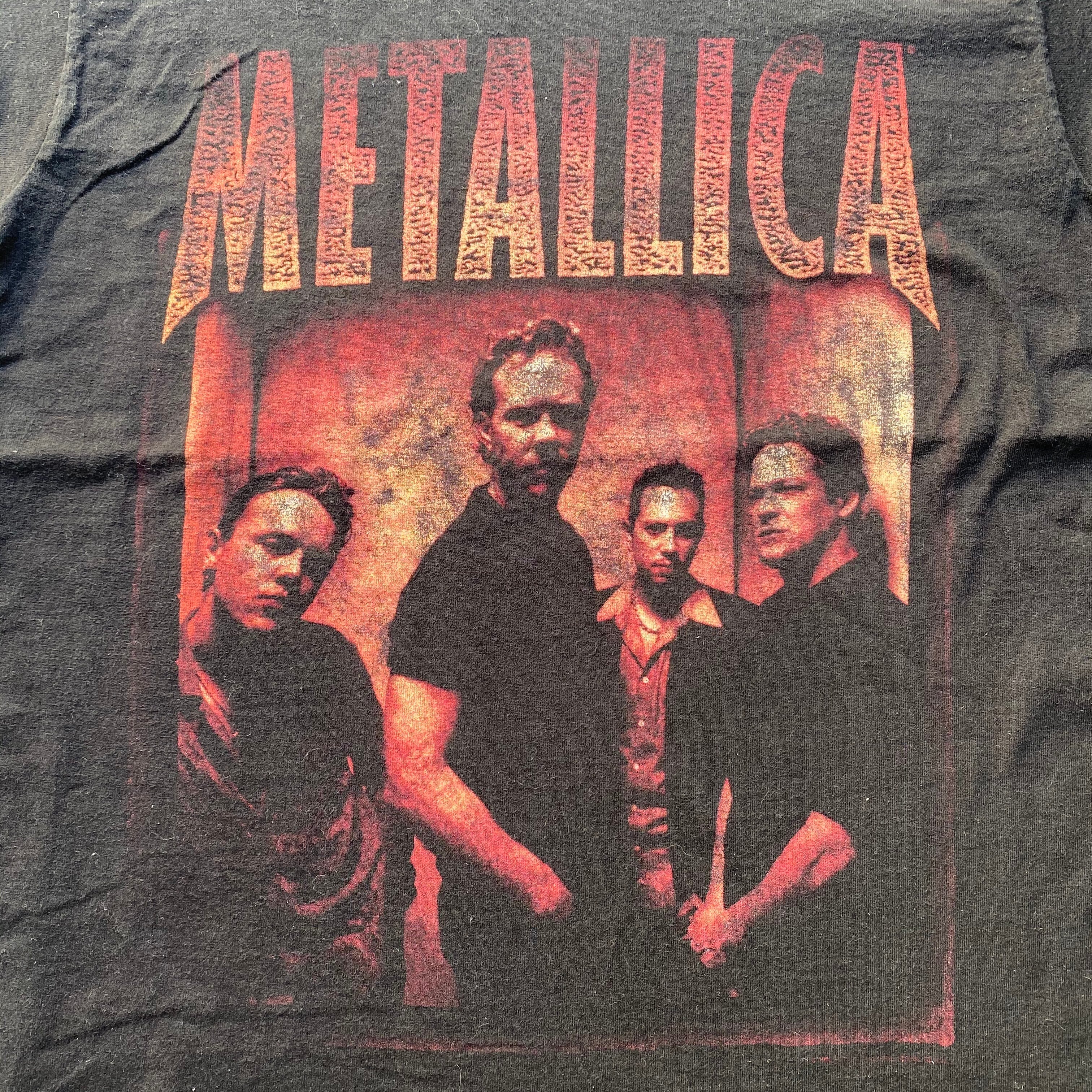 希少 90s METALLICA RELOAD 1998 Tシャツ 雰囲気抜群