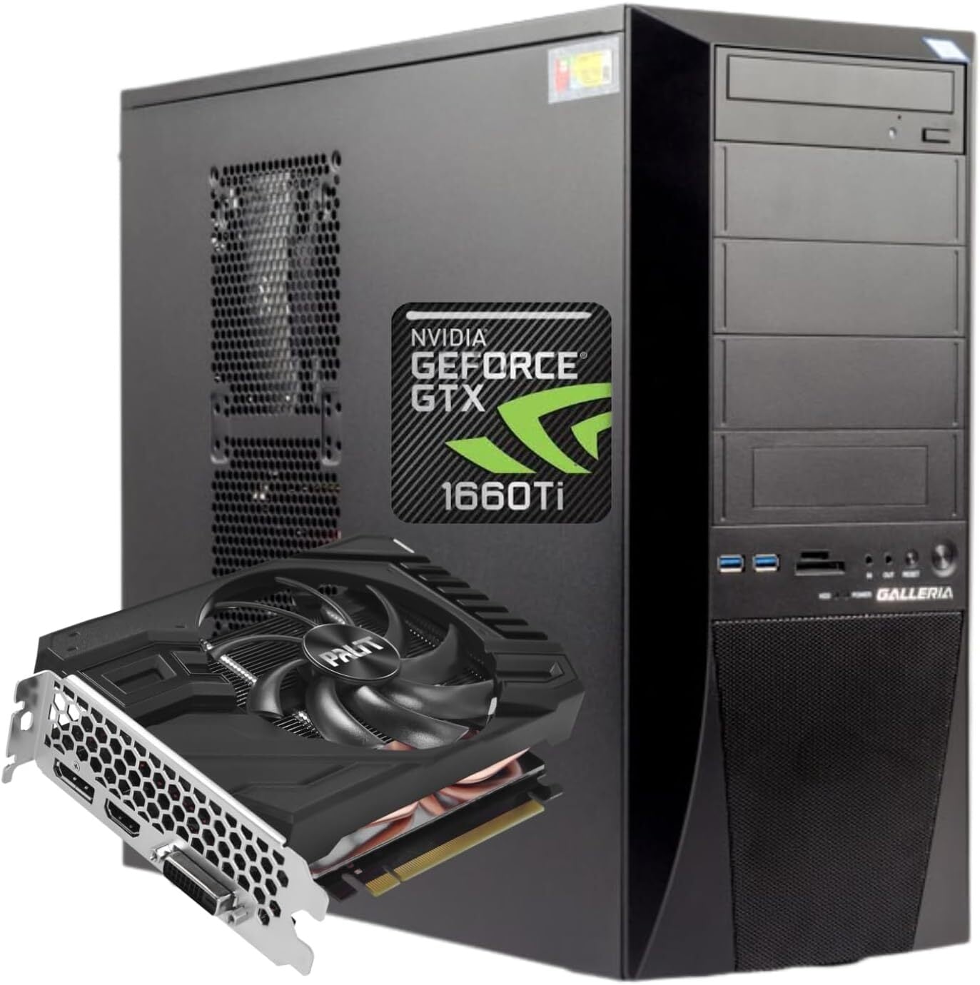 整備済み品】ゲーミングPC デスクトップ パソコン GALLERIA Core i5