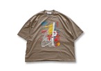 大岡弘晃｜awe '色は依代' T-Shirt (Oatmeal)