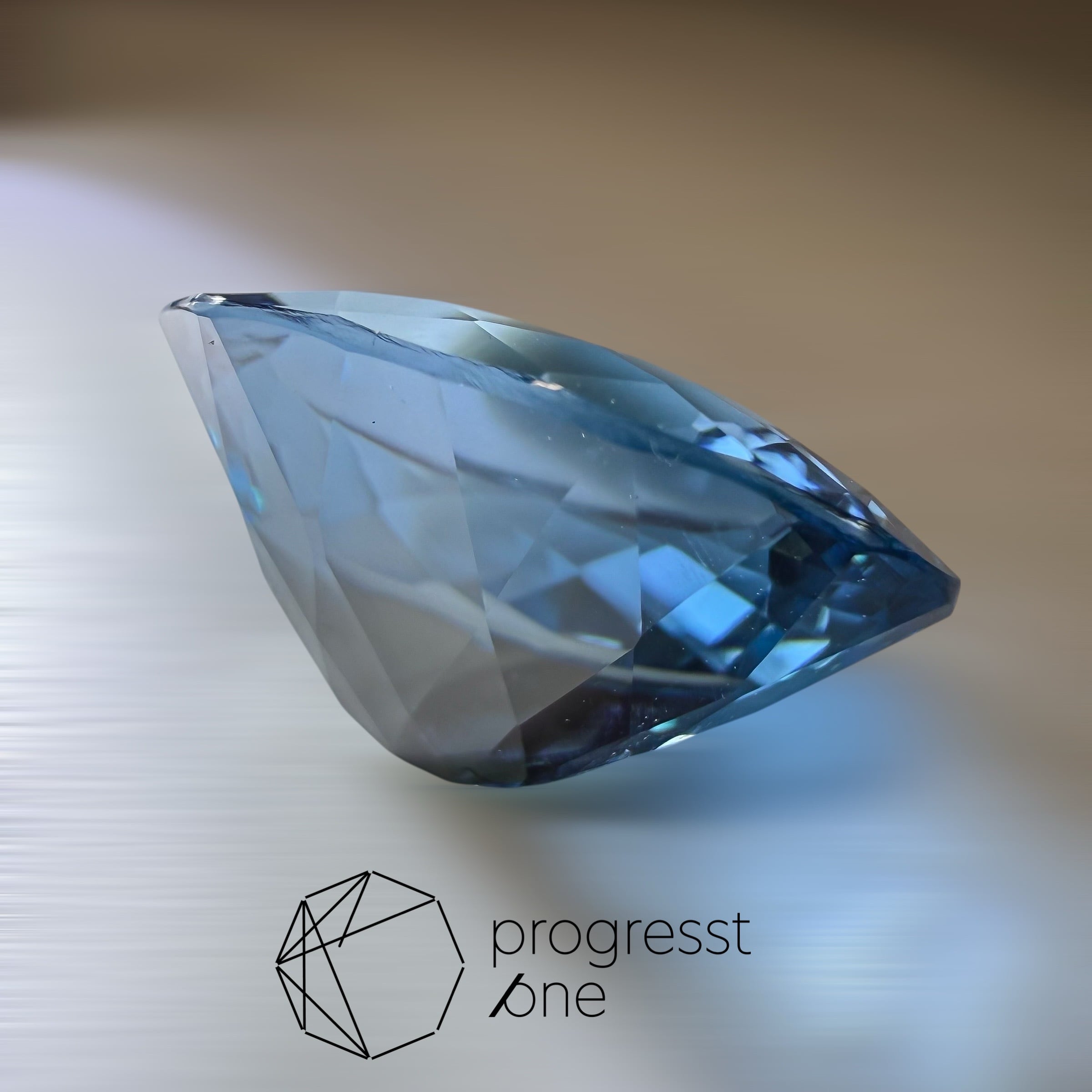 ブルートパーズ9.502ctソ付 | progresstone