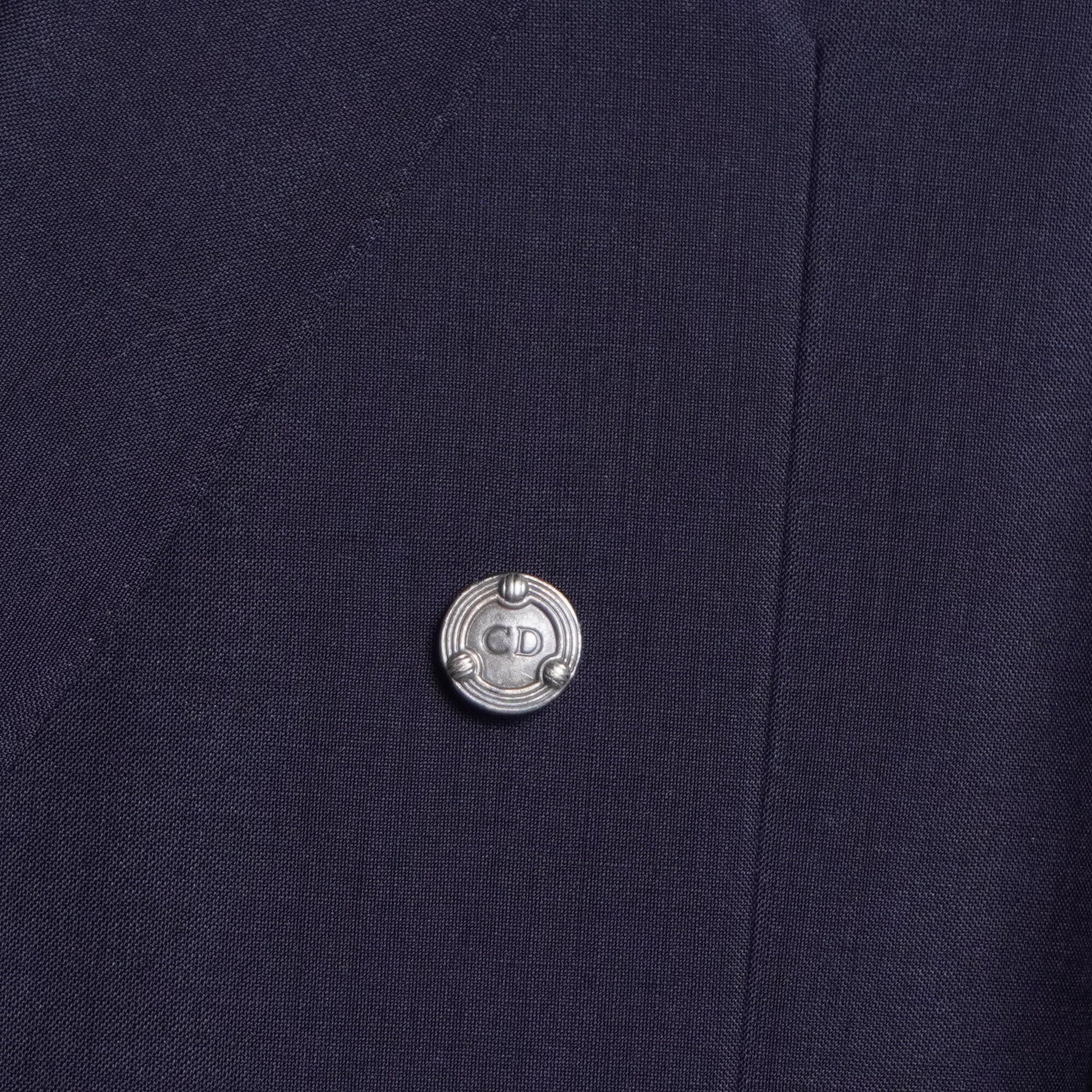 Christian dior】クリスチャンディオール ロゴデザインメタルボタン