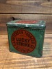 VINTAGE CAN BOX''LUCKY STRIKE''TOBACCO(A)/ラッキーストライク タバコ缶 ビンテージ