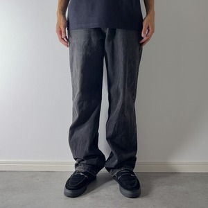 00s Levi's 550 black denim pants "made in USA" [W35L31.5相当] 古着