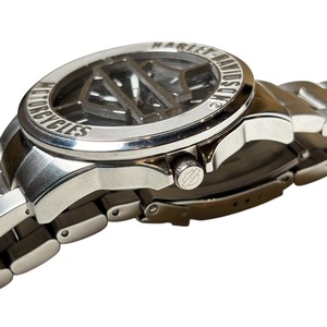 HARLEY-DAVIDSON × BULOVA flip up quartz watch