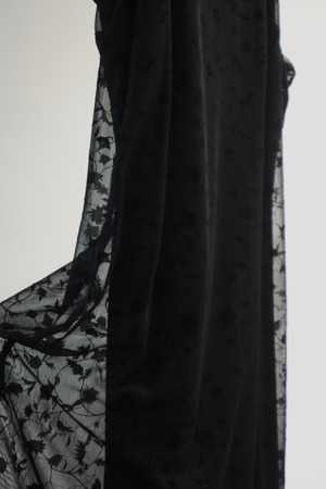 80s-90s Euro flower pattern one-piece