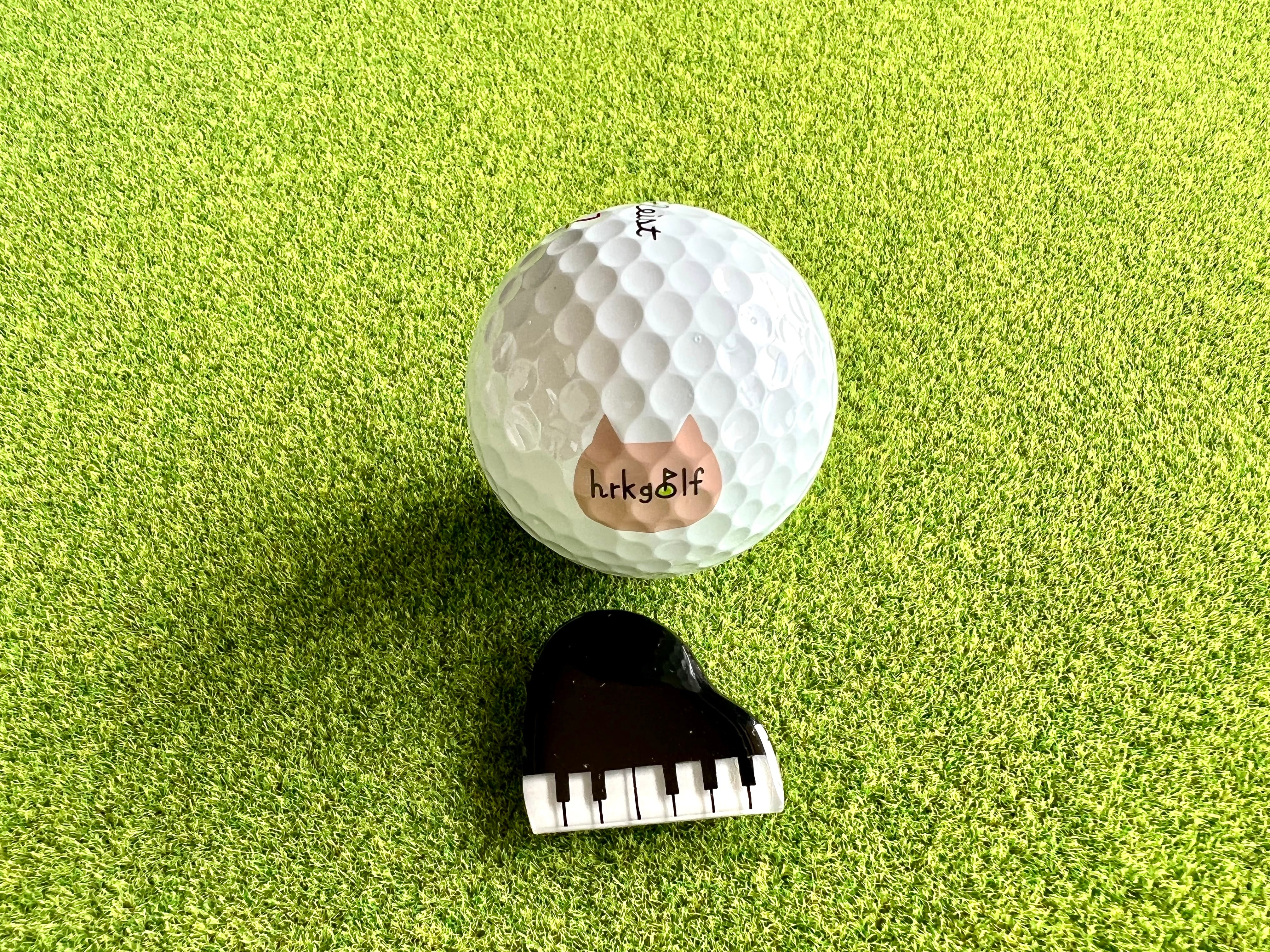 ゴルフマーカー・ピアノ (マグネットタイプ) | hrkgolf