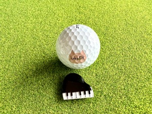 ゴルフマーカー・ピアノ (マグネットタイプ)