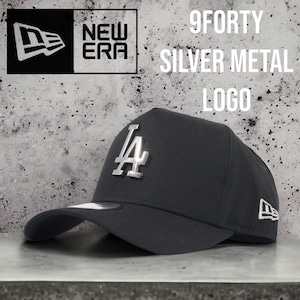 ◆日本未発売◆New Era 9FORTY Los Angeles Dodgers シルバーメタルロゴ キャップ ロサンゼルスドジャース LA 大谷翔平