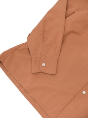 Washed Tencell Open Collar Shirts